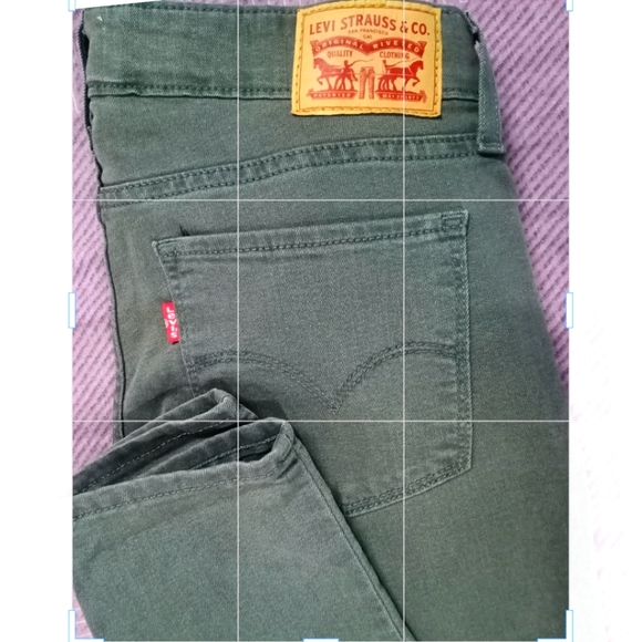 Charcoal Grey Levis Jeans (denim) -  26 - Picture 4 of 4